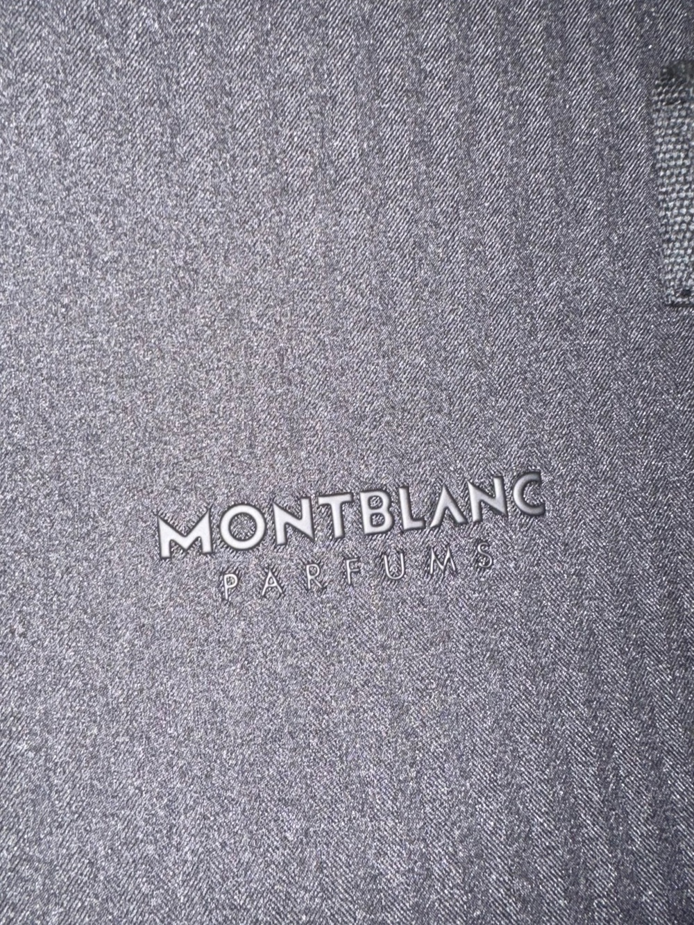 Montblanc Men’s Gray Travel Bag
